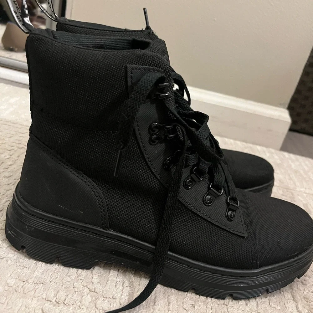 Dr. Martens Black Lace Up Boots - Picture 5 of 9